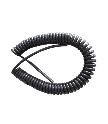 PROLONGACIÓN MANGUERA RIZADA 3X1mm 5 METROS (50 CMTS ENROLLADO)NEGRA