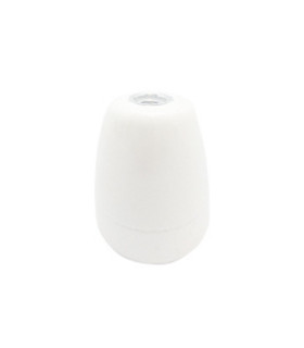 PORTALAMPARAS CERAMICO VINTAGE E27 BLANCO