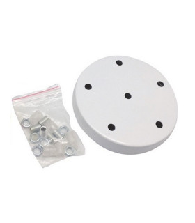 FLORÓN 6 AGUJEROS COLOR BLANCO