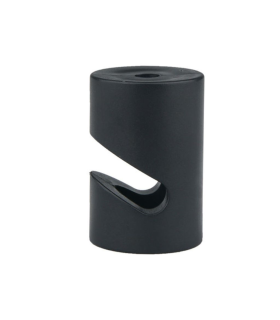 SUJETACABLES EN V NEGRO (5PCS)