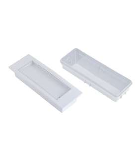 EMERGENCIA PERMANENTE / NO PERMANENTE EMPOTRAR LED OPAL 3.2W 100Lm 4000K