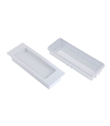 EMERGENCIA PERMANENTE / NO PERMANENTE EMPOTRAR LED OPAL 3.2W 100Lm 4000K