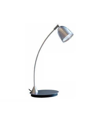 FLEXO CLASICO LED 3W 6400K 100º 230V PLATA