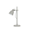 LAMPARA DE MESA E27 GRIS
