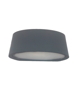 APLIQUE LED DECO IP54 3,4W 3000K 100º 230V GRIS