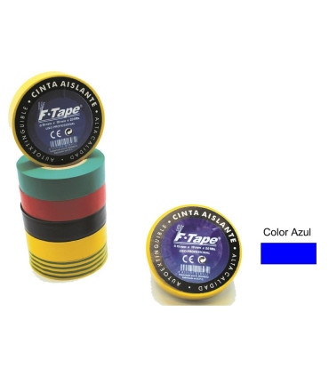 CINTA AISLANTE 10X19 AZUL