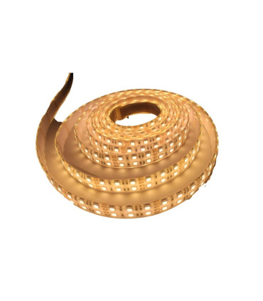 TIRA LED DOBLE IP68 90W 3300K 12V 5MTx23MM 120LED/MT LED50x50