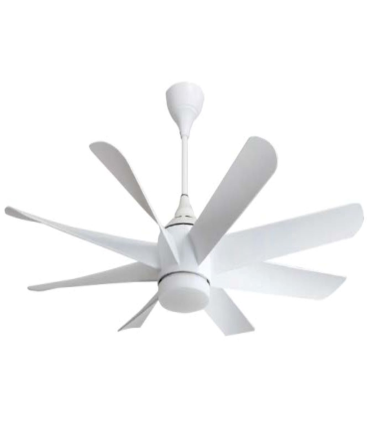 VENTILADOR DE TECHO 50W DC LED INTEGRADO 24W BLANCO  CAMBIO DE TONO CON MEMORIA