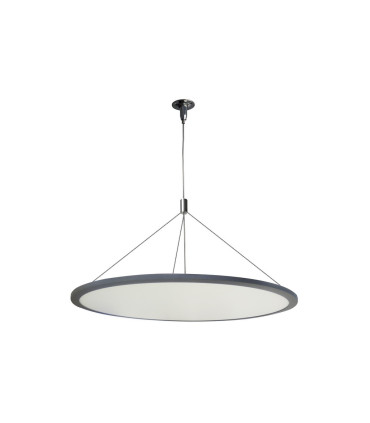 LAMPARA LED COLGANTE 48W 3000K 120º 230V NEGRO