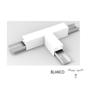 ACCESORIO LUMINARIA COLGANTE LED 12W 4000K CONEXION EN T BLANCA