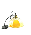 LAMPARA COLGANTE VINTAGE E27 CRISTAL AMBAR MODELO 1