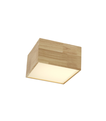 PLAFON LED MADERA  420*420*200mm 40W 3000K