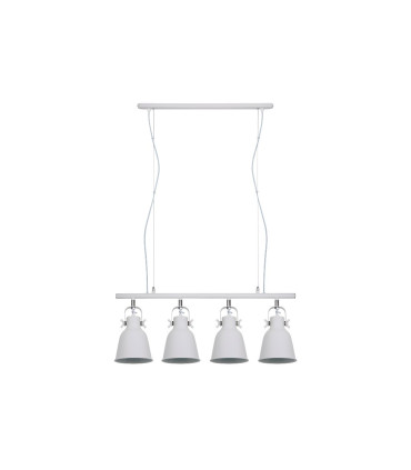 LAMPARA COLGANTE E27 BLANCO