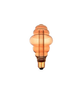 LAMPARA LED DECO 4W E27 AMBAR 1800K