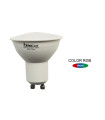 LAMPARA DICROICA LED RGB CON EFECTOS GU10 1,8W 30º 230V