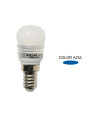 LAMPARA PEBETERA LED AZUL E14 2,2W 120º 230V
