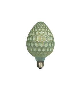 LAMPARA DECORATIVA FILAMENTO LED VERDE E27 6W 2700K 360º 230V