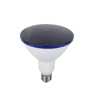 LAMPARA PAR 38 LED IP65 E27 15W  170-265V AZUL