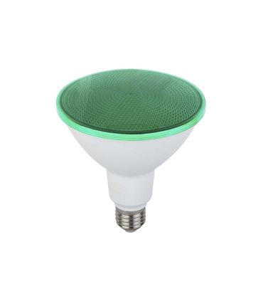 LAMPARA PAR 38 LED IP65 E27 15W  170-265V VERDE