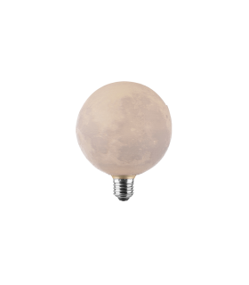 LAMPARA LED 3D LUNA Ø200mm 4.6W E27 3000K