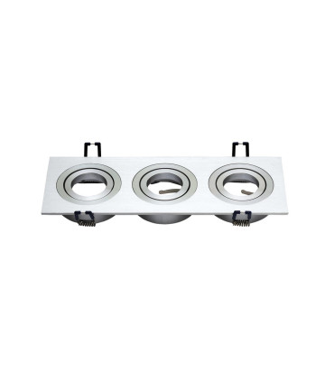 ARO TRIPLE BASCULANTE RECTANGULAR 2 AROS NIQUEL B+M