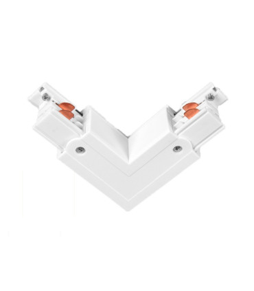 ACCESORIO CARRIL LED 4 VIAS (HASTA 3 ENCENDIDOS) CONECTOR L DERECHA BLANCO