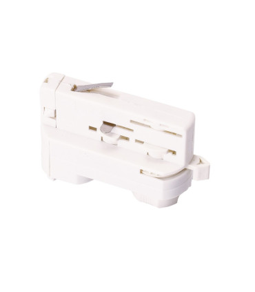 CONECTOR CARRIL LED SALIDA CABLE (PUNTO DE LUZ) BLANCO