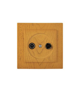 TOMA TELEVISION ROBLE EMPOTRAR SERIE 8000