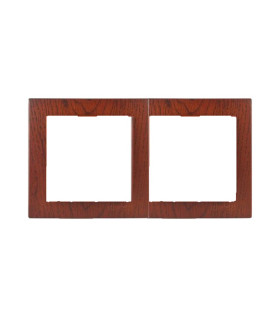 MARCO TRIPLE NOGAL SERIE 8000