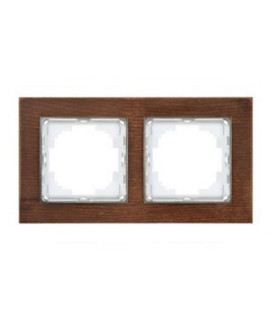 MARCO DOBLE MADERA REAL SERIE 8000