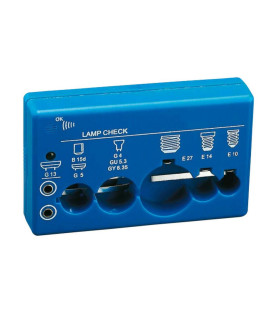 COMPROBADOR DE LAMPARAS CON PILOTO ACUSTICO