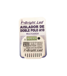 DOBLE RELE PASTILLA ANTI RETORNOS LED