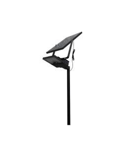 FAROLA DE LED CON PLACA SOLAR DESMONTABLE 60W 4000 K 5 METROS DE CABLE