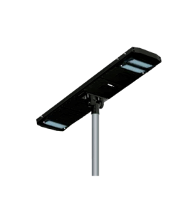 CABEZA DE FAROLA SOLAR 120W CON SENSOR CREPUSCULAR Y DE MOVIMIENTO CON CONTROL REMOTO 5000K