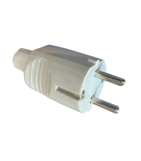 CLAVIJA CON TT PVC BLANCO 16A.