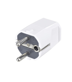 CLAVIJA CON TT  4,8mm  FACIL INSTALACION EN BLISTER