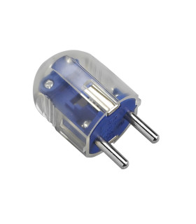 CLAVIJA CON TT AZUL TRANSPARENTE  4,8m.