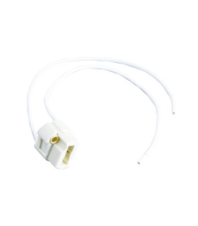 PORTALAMPARAS HALOGENO G-9 +45cm DE CABLE