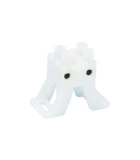 REGLETA CONEXION CON SOPORTE PARA TUBOS