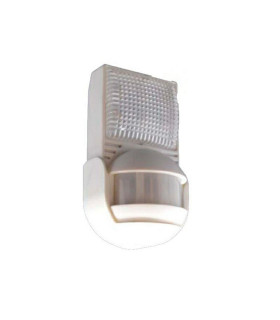 DETECTOR DE PRESENCIA/CREPUSCULAR 6 LED PORTÁTIL