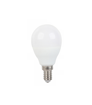 LAMPARA ESFERICA LED  E14 6W CAMBIO DE TONO CON MEMORIA