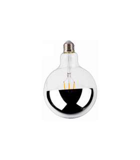 LAMPARA DECORATIVA FILAMENTO DE LED CUPULA G95 E27 6W 3000K