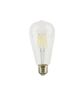 LAMPARA EDISON FILAMENTO LED E27 4W 2800K 360º 230V