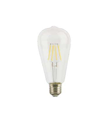 LAMPARA EDISON FILAMENTO LED E27 4W 2800K 360º 230V