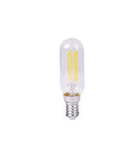 LAMPARA TUBULAR FILAMENTO LED E14 4W 2700K 360º 230V