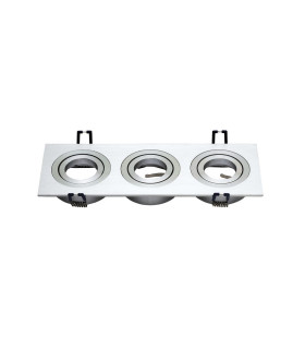 ARO TRIPLE BASCULANTE RECTANGULAR 2 AROS NIQUEL B+M