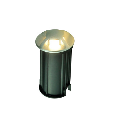 UPLIGHT LED IP65 3W 3000K PLATA REDONDO