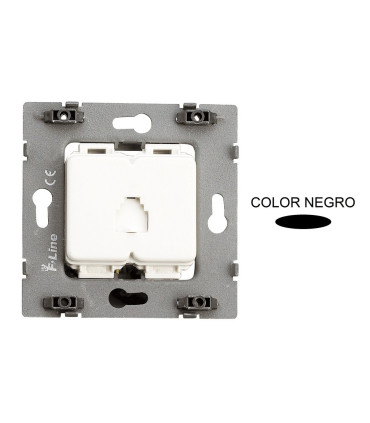 MECANISMO TOMA TELEFONO  COLOR NEGRA