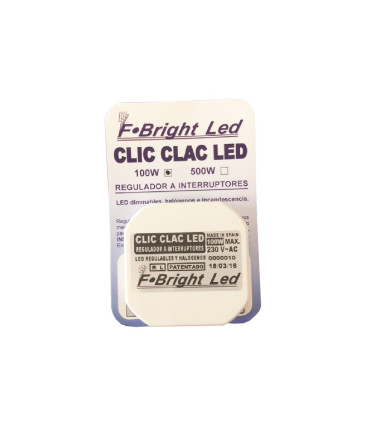 REGULADOR LED PASTILLA PARA INTERRUPTOR MAX 100W