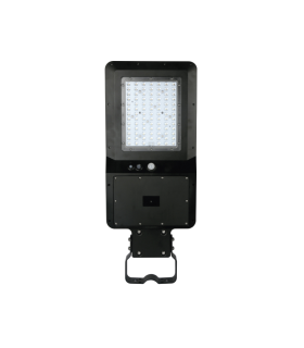 CABEZA FAROLA LED SOLAR CON SENSOR CREPUSCULAR Y DE MOVIMIENTO 40W 6000K 6000Lm  IP65
